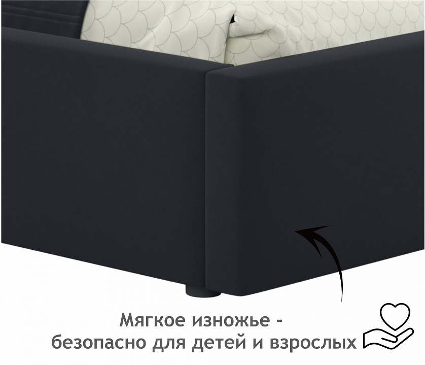 Кровать односпальная Bonna 2000x900 с ПМ