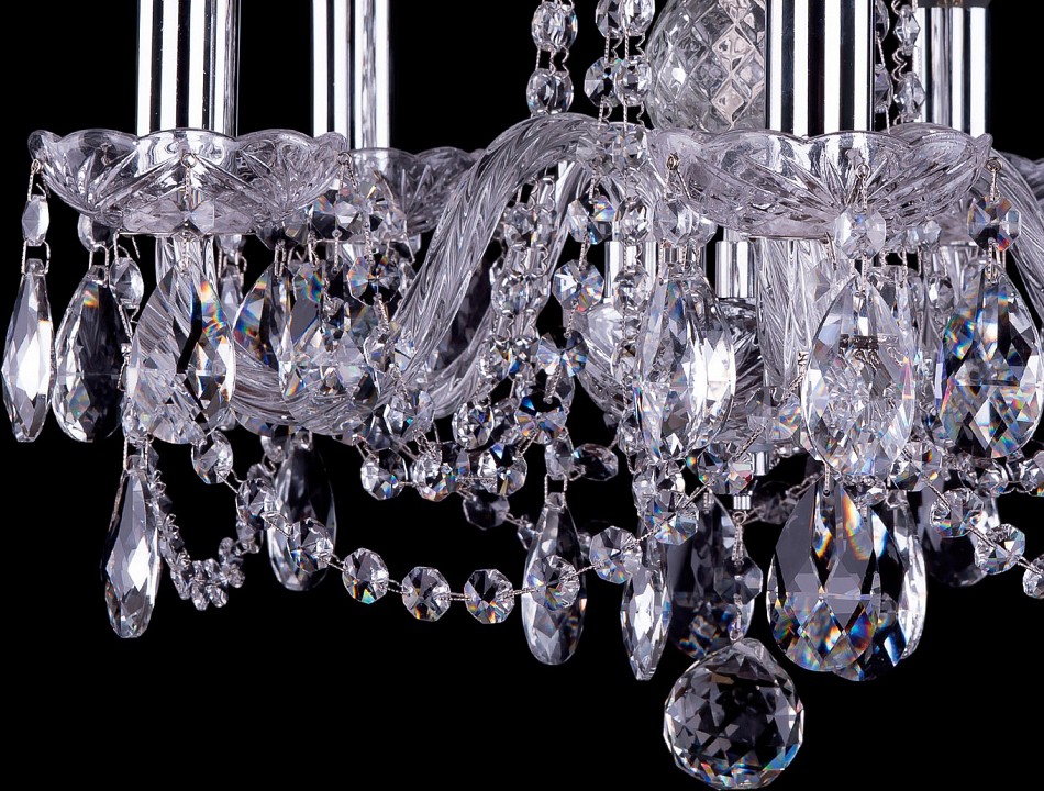 Подвесная люстра Bohemia Ivele Crystal 1402 1402/5/141/Ni