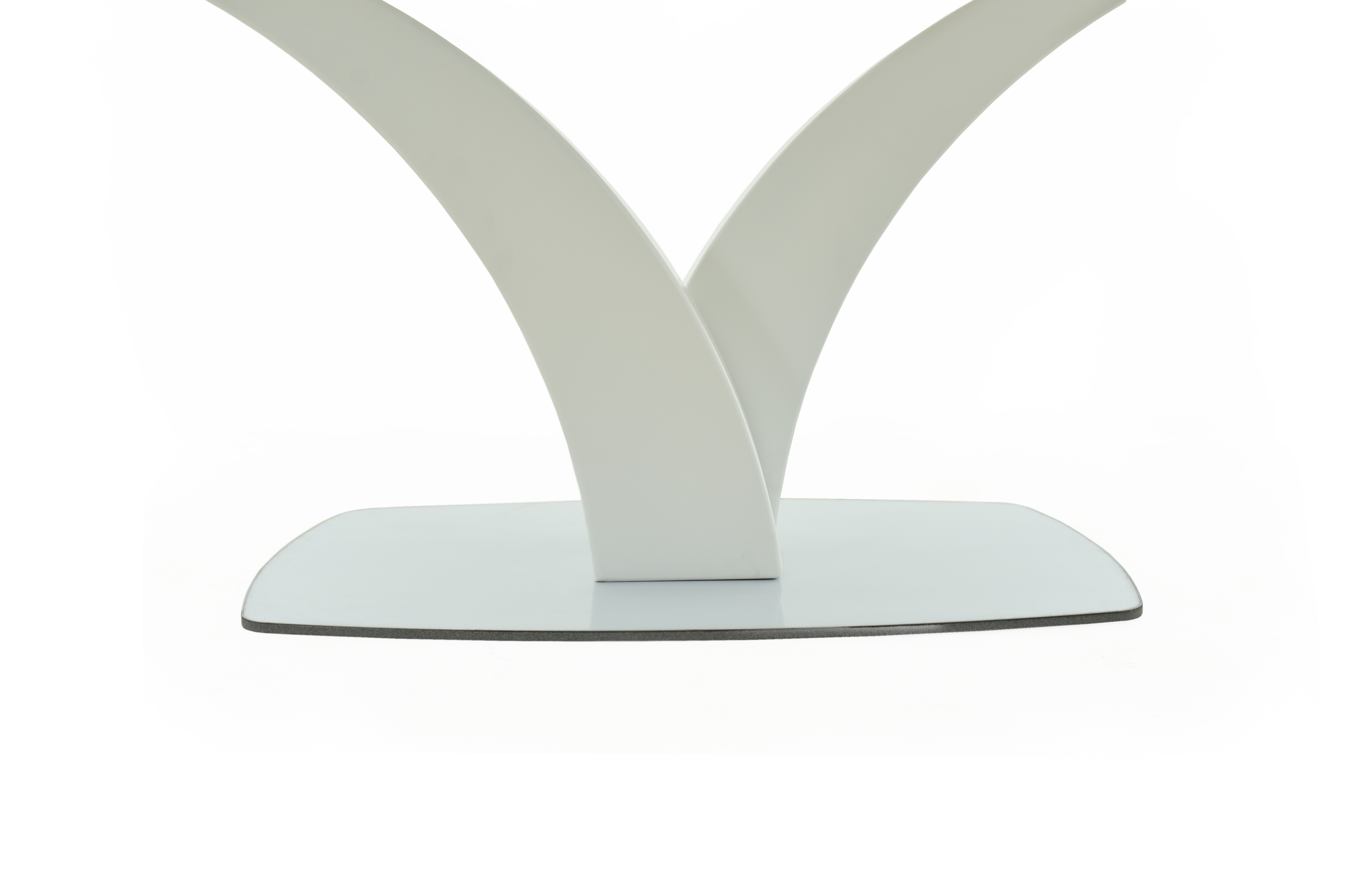Стол Нотр Дам MODERNE стекло OPTIWHITE 1400(1800)*850, Капучино
