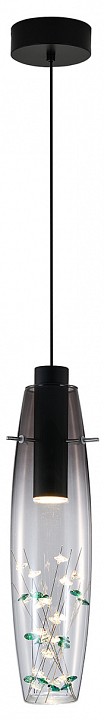 Подвесной светильник Indigo Tesoro 11063/1P Green