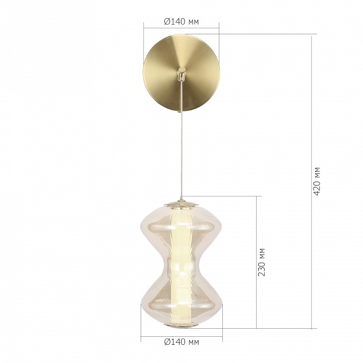 Бра ST-Luce SPINE SL6136.201.01