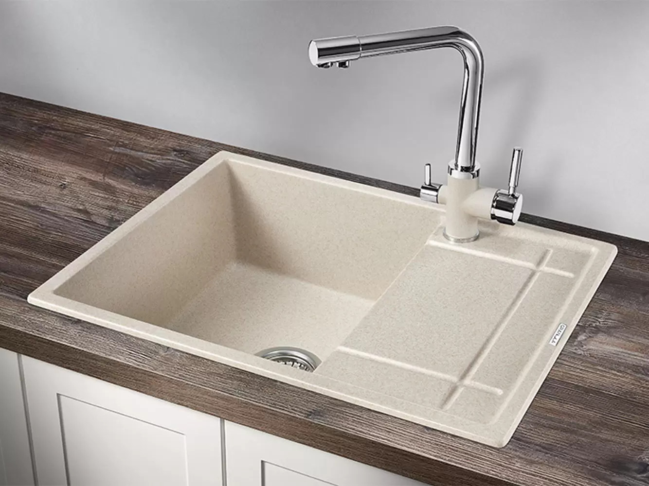 Кухонная мойка кварцевая Granula 6501