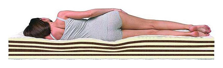 Матрас односпальный Mix Massage 1900x800
