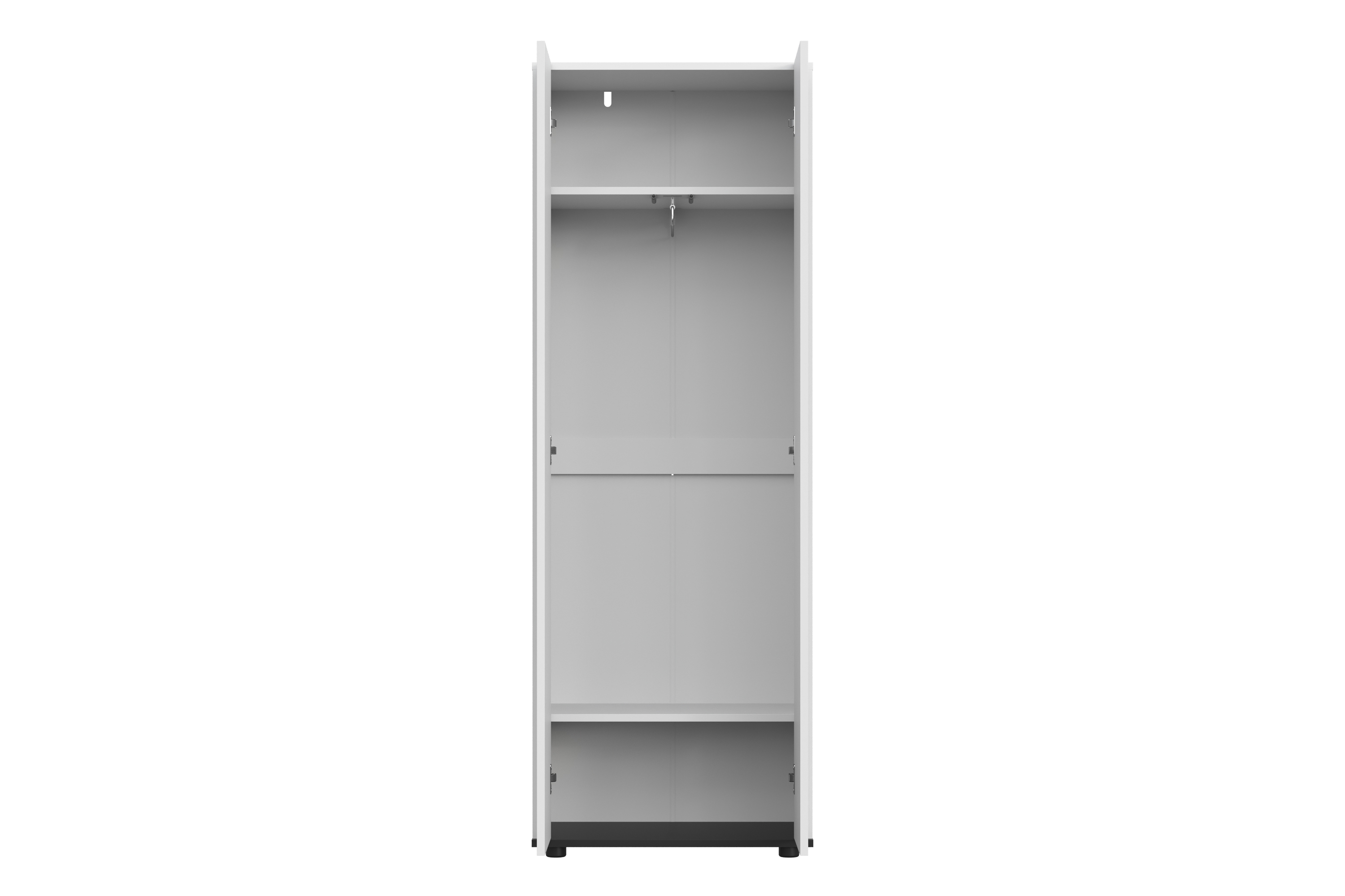AMAZON шкаф для одежды Белый/Черный