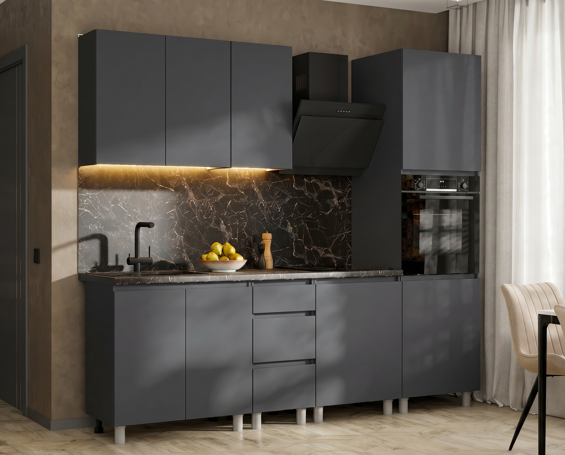 Стол Денвер СМ 800, Графит