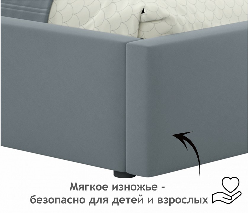 Кровать односпальная Bonna 2000x900 с ПМ